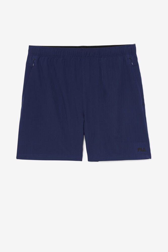 Fila Finula Navy Shorts Mens - NZ 89501-NEUS